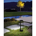 HEITRONIC solar spike luminaire PILASTRO down, with switch, with sensor IP54, anthracite 