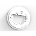 HEITRONIC surface / recessed luminaire ALLROUNDER CCT Switch, multipower, on/off IP20, white 