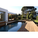 HEITRONIC outdoor recessed luminaire MURANO with socket IP54, anthracite 
