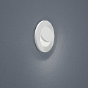 Helestra LED Recessed luminaire ONTO 1 LED Wall/Ceiling luminaire, IP20, white matt