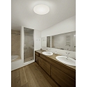 Helestra LED Ceiling luminaire KYMO 26 LED Bathroom luminaire, IP44, chrome