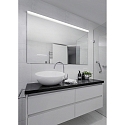 Helestra LED Wall luminaire ONTA 90 LED Mirror lamp IP44 chrome