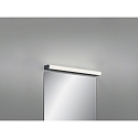 Helestra wall luminaire PONTO-S CCT Switch, direct, switchable IP44, black matt 