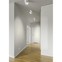 ceiling luminaire NAKA 15W 1 flame, adjustable IP20, white matt dimmable