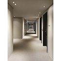 Helestra ceiling recessed luminaire NESO swivelling GU10 IP20, black matt 