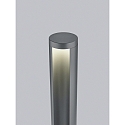 Helestra bollard lamp SKY 1-fold, direct / indirect, switchable IP65, graphite 