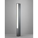 Helestra TENDO LED Bollard IP55 aluminum, colour graphite
