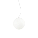 Pendant luminaire MAPA BIANCO SP1 D30, E27, � 30cm, white