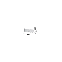 Ideal Lux Wall luminaire CLIP AP2 SMALL ARGENTO, 2 flames, E27, chrome
