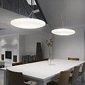 Ideal Lux Pendant luminaire SMARTIES BIANCO SP3 D50, 3 flames, E27, � 50cm, white