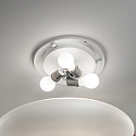 Ideal Lux Ceiling luminaire SMARTIES BIANCO PL3 D50 Wall luminaire, 3 flames, E27, � 50cm, white