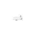 Ideal Lux Ceiling luminaire SMARTIES BIANCO PL2 D40 Wall luminaire, 2 flames, E27, � 40cm, white
