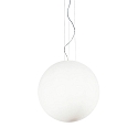 Pendant luminaire MAPA BIANCO SP1 D50, E27, � 50cm, white