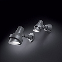 Ideal Lux Outdoor luminaire TERRA AP1 SMALL Wall luminaire, 1 flame, GU10, 35W, anthracite