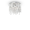 Ceiling luminaire ROYAL PL8, 8 flames, G9, 40W, chromee
