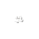 Ideal Lux Ceiling luminaire NODI BIANCO PL5, 5 flames, E14, chromee