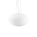 Pendant luminaire CANDY SP1 D40, E27, �40cm, white