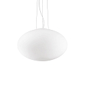 Pendant luminaire CANDY SP1 D50, E27, �50cm, white