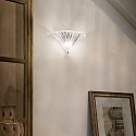 Ideal Lux Wall luminaire SANTA AP1 BIG, E14, transparent
