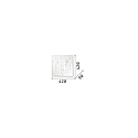 Ideal Lux Ceiling luminaire OCEAN PL3, 3 flames, E27, multicolored