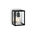 Wall luminaire IGOR AP1, 1 flame, E27, black