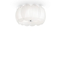Ceiling luminaire OVALINO PL5, 5 flames, E27, white