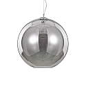 Pendant luminaire NEMO FUME\' SP1 D50, E27, � 50cm, smoked glass
