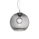 Pendant luminaire NEMO FUME\' SP1 D40, E27, � 40cm, smoked glass