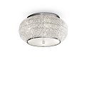 ceiling luminaire PASHA PL6 6 flames E14 IP20, chrome 