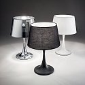 Table lamp LONDON TL1 BIG, E27, white