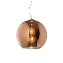 Pendant luminaire NEMO RAME SP1 D40, E27, � 40cm, copper