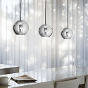 Pendant luminaire MR JACK SP1 SMALL, GU10, 40W, chromee