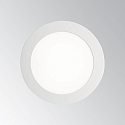 Ideal Lux LED recessed area light GROOVE ROUND, IP20, � 16.8cm, 20W 3000K 1550lm 110�, white