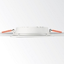 Ideal Lux LED recessed area light GROOVE ROUND, IP20, � 16.8cm, 20W 3000K 1550lm 110�, white
