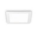 LED recessed area light GROOVE SQUARE, IP20, 16.8cm, 20W 3000K 1550lm 110�, white
