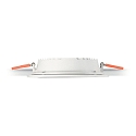 Ideal Lux LED recessed area light GROOVE ROUND, IP20, � 22.7cm, 30W 3000K 2450lm 110�, white