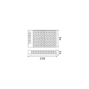 Ideal Lux Power supply for 24 Vdc LED strips, IP20, Standard On-Off, 150W