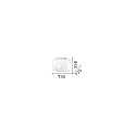 Ceiling luminaire COMPO, 10 flames, � 73.5cm, E27, smoked glass / chrome