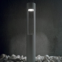 Ideal Lux Outdoor floor luminaire ACQUA, IP44, height 60cm, G9 max. 15W, anthracite