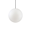 Outdoor pendant luminaire SOLE MEDIUM, IP44, � 40cm, E27, plastic