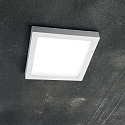 Ideal Lux LED wall / ceiling luminaire UNIVERSAL SQUARE, 30 x 30cm, 24W 3000K 1400lm, white