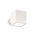 Wall luminaire SNIF SQUARE, IP44, Up/Down, G9 max. 40W, aluminium / pyrex glass, white