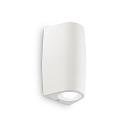 Outdoor wall luminaire KEOPE AP1, IP55, incl. GU10 3.5W 4000K, resin / acrylic, white