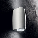 Ideal Lux Outdoor wall luminaire KEOPE AP2, Up/Down, IP55, incl. 2x GU10 3.5W 4000K, resin / acrylic, white