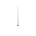 LED pendant luminaire ULTRATHIN ROUND, lenght 40cm / � 3cm, 11.5W 3000K 1000lm, matt white