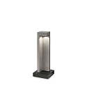 Outdoor LED floor luminaire TITANO SMALL, height 49cm, resin, granite grey, 9W 4000K 450lm