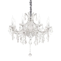 Chandelier NAPOLEON, 8 flames, � 67cm, E14, chrome