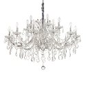 Chandelier NAPOLEON, 18 flames, � 96cm, E14, chrome