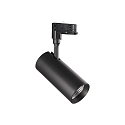 LED 3-phase track spot SMILE  CRi >80, UGR <19, 20W_CRi >80, 3000K 50�, black