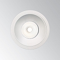Ideal Lux Recessed LED luminaire GAME ROUND, IP20, 11W 3000K 850lm 36�, white / white reflector